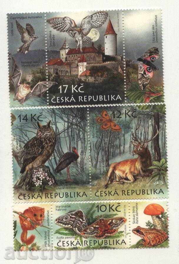 Чисти марки  Природа, Флора и Фауна 2009 от Чехия