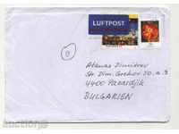 Patuval φάκελο με γραμματόσημα από τη Γερμανία