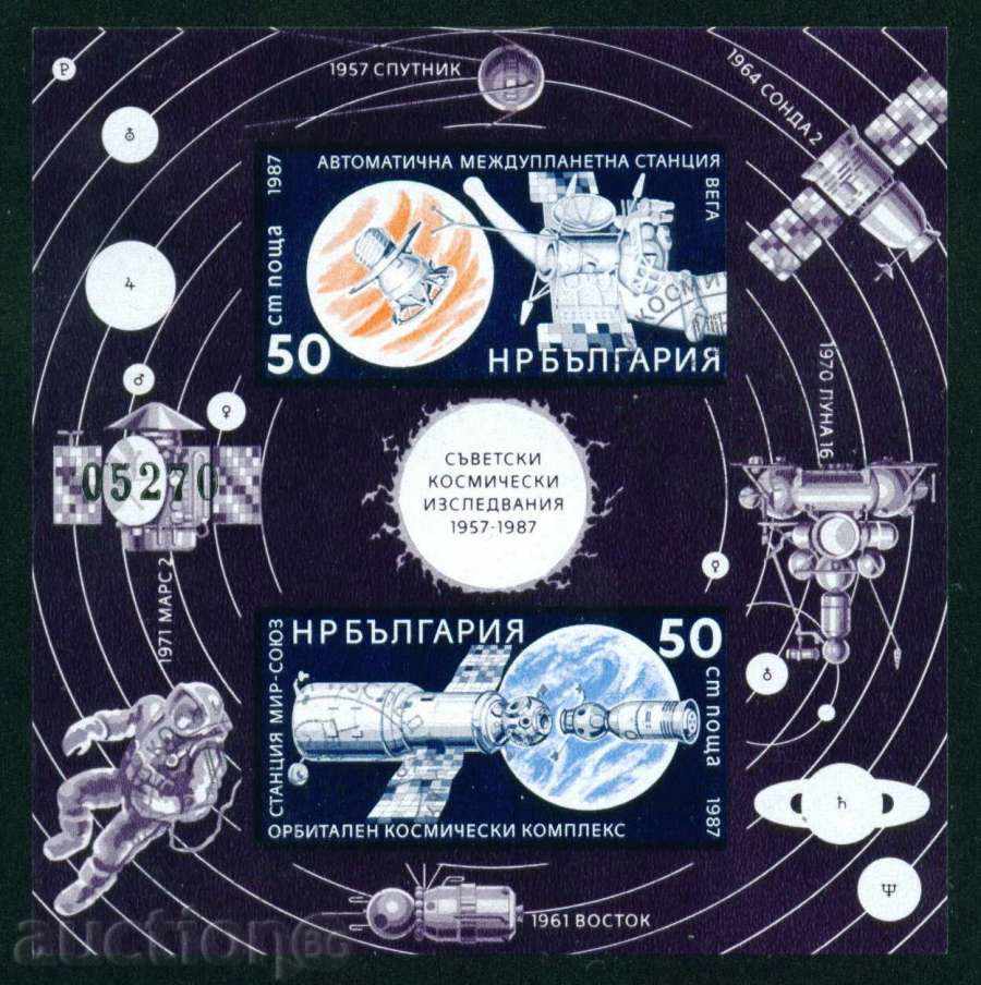 3645A Bulgaria 1987 ADVANCED SPACE RESEARCH