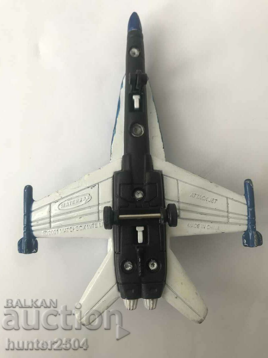 Airplane, Matchbox-ENGLAND model, metal, "SB 15, FANTOM F 4E" with price 9.95 BGN | € 5.09