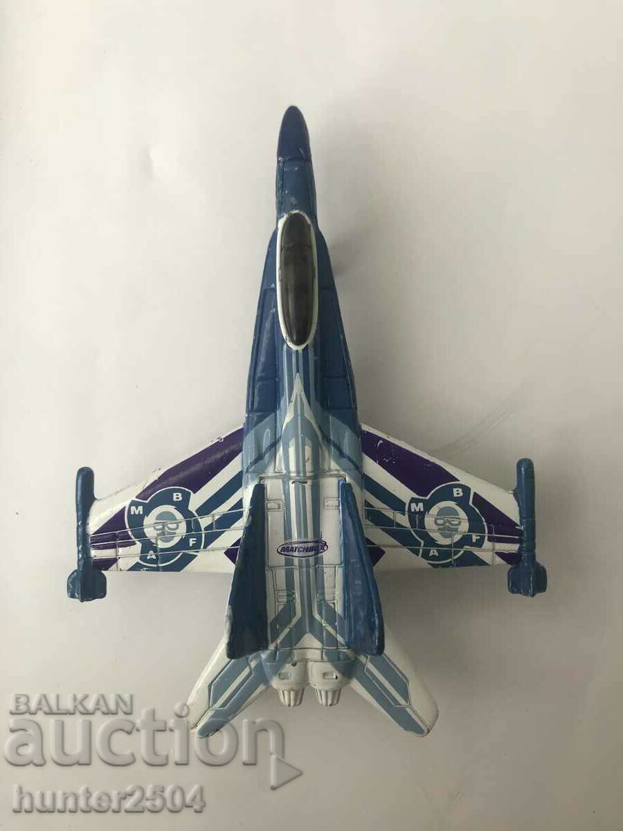 Αεροπλάνο, μοντέλο Matchbox-ENGLAND, μεταλλικό, "SB 15, FANTOM F 4E"