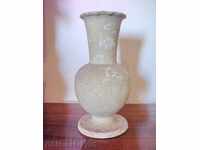 Old clay vase