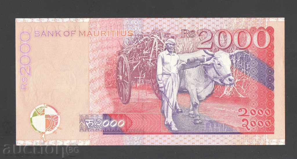 2000 RUPS OF MAURITIUS 1999 UNC with price 279.00 BGN | € 142.65 2000 RUPS OF MAURITIUS 1999 UNC with price 279.00 BGN | € 142.65