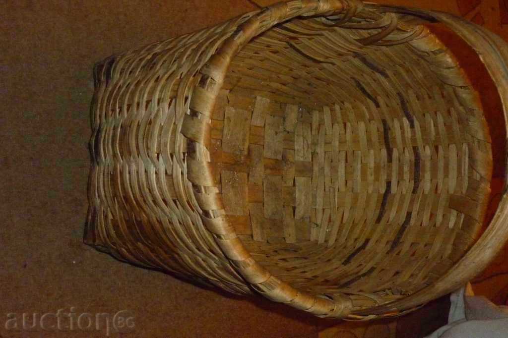 Δημοπρασία Antique ψάθινο καλάθι 2 Δημοπρασία Antique ψάθινο καλάθι 2