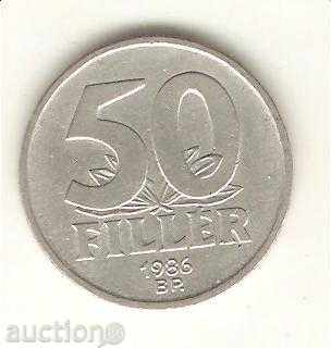 + Hungary 50 fillets 1986