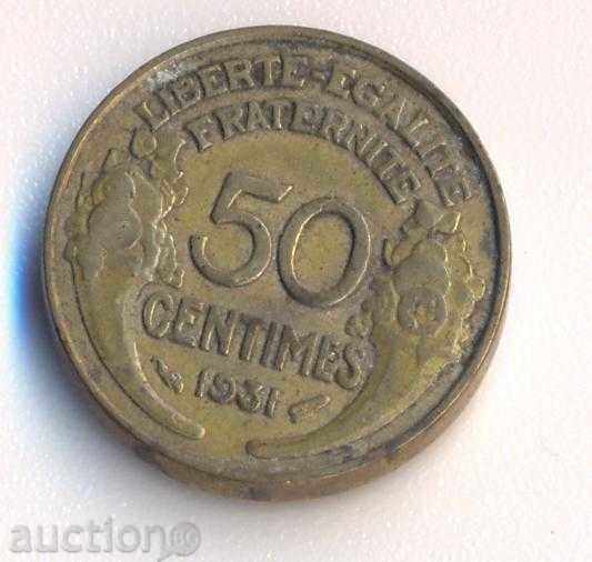 France 50 centimeters 1931