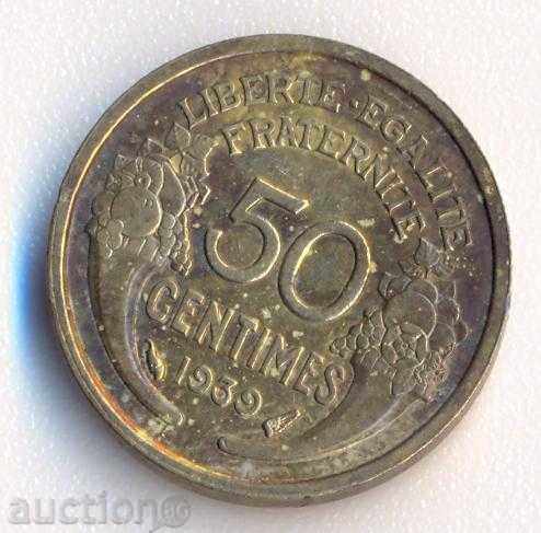 Франция 50 сантима 1939