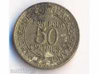 Франция 50 сантима 1923