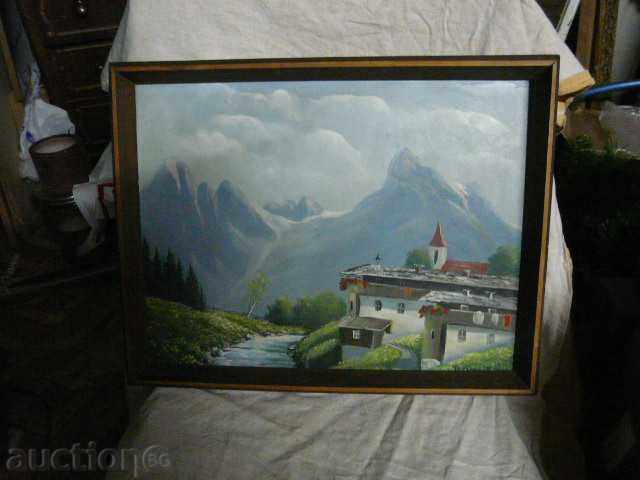 Old Picture - "Mountain Landscape" with price 90.00 BGN | € 46.02 Old Picture - "Mountain Landscape" with price 90.00 BGN | € 46.02