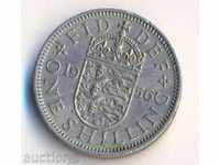 UK 1 shilling 1956