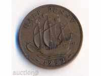 Marea Britanie 1/2 penny 1952