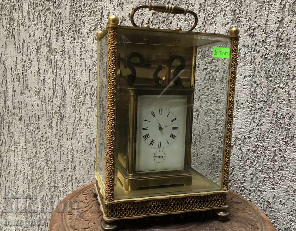 Carrier watch rehearsal, alarm clock and gong 2-1 / 2 1850г. with price 3500.00 BGN | € 1789.52 Carrier watch rehearsal, alarm clock and gong 2-1 / 2 1850г. with price 3500.00 BGN | € 1789.52