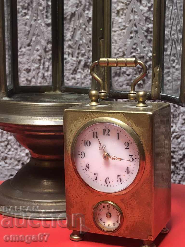 Carriage alarm clock from the middle of the 19th century! - 6 Carriage alarm clock from the middle of the 19th century! - 6