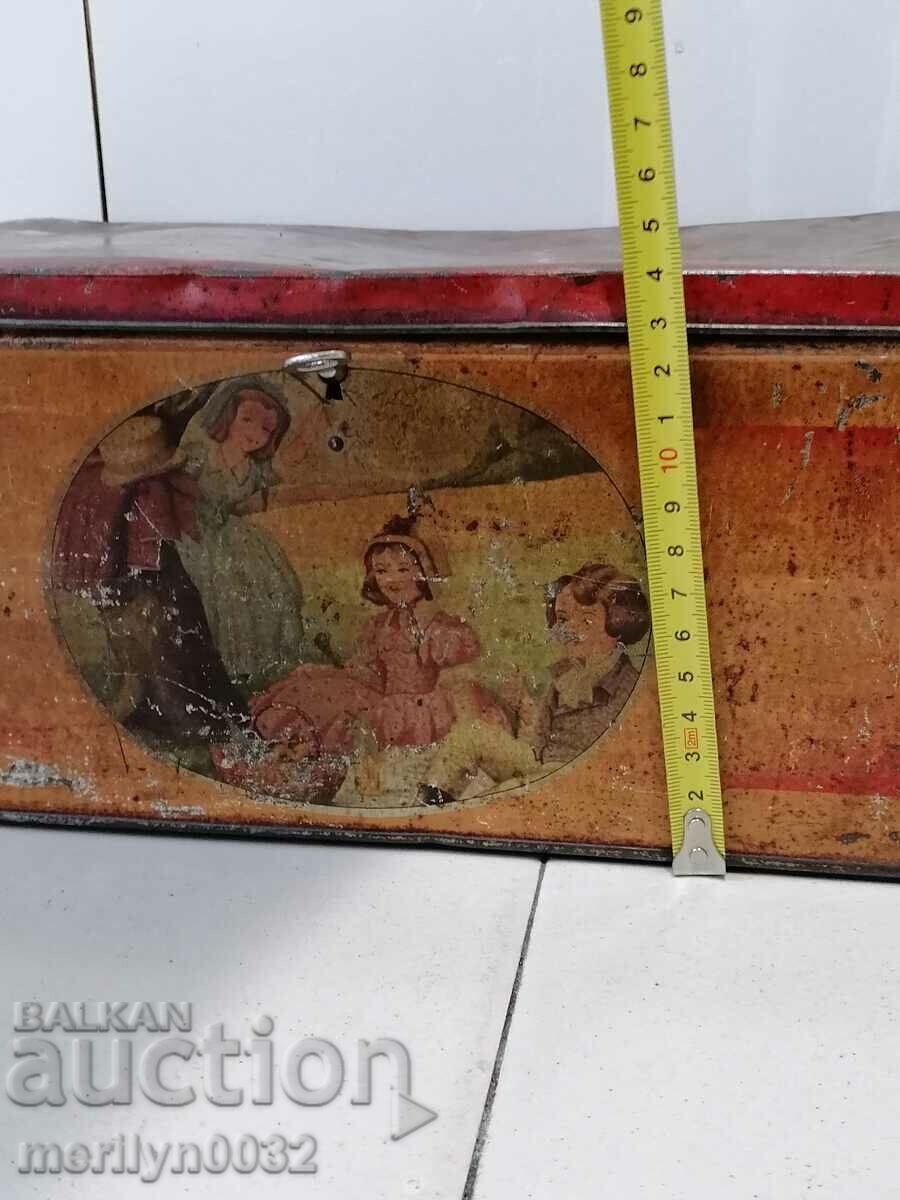 Auction  Ancient metal Russian box