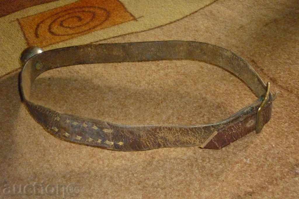 Antique "walnut" type bell - 6