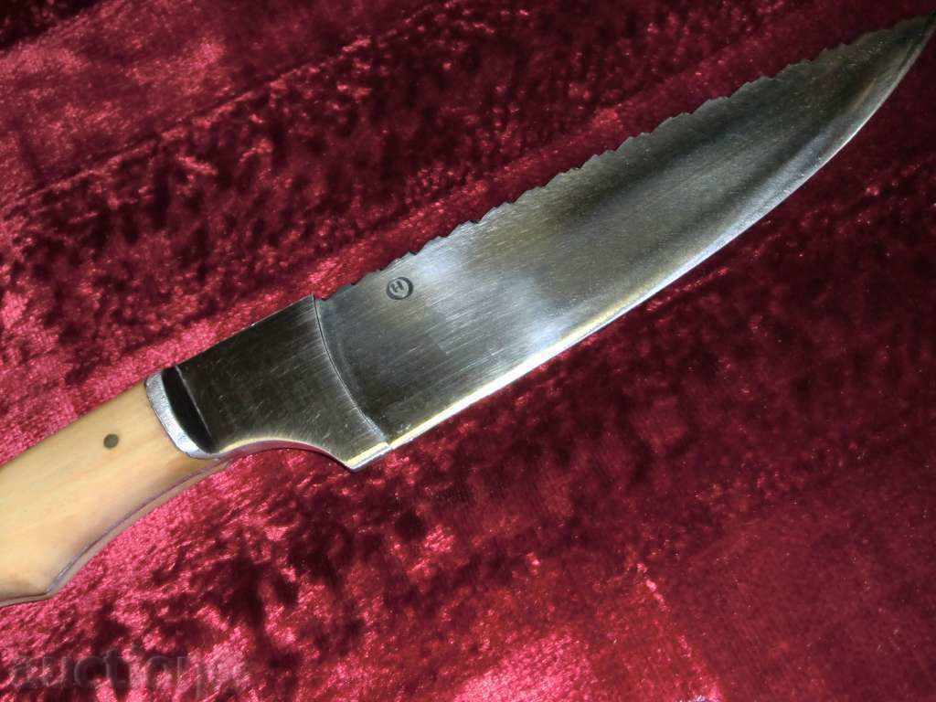 Auction  Handmade hunting knife, without handle!