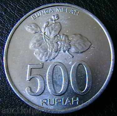500 ρουπία της Ινδονησίας 2003