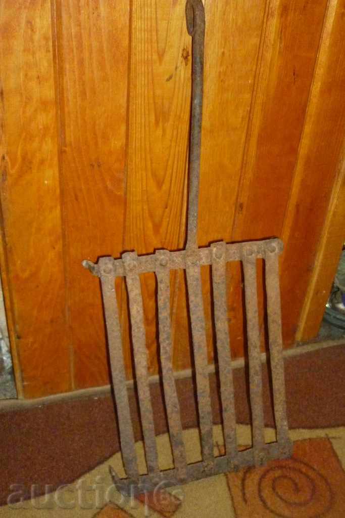 Auction An old forged grill, shish, cheverme, shashlik Auction An old forged grill, shish, cheverme, shashlik