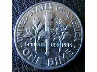 1 дайм 1994 D, САЩ