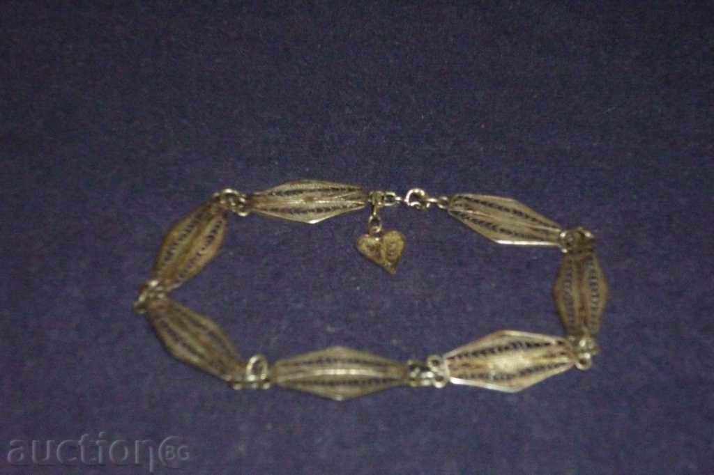 Delivery of Old silver bracelet, jewelry, jewel, filigree