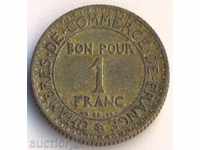 Франция 1 франк 1921 година