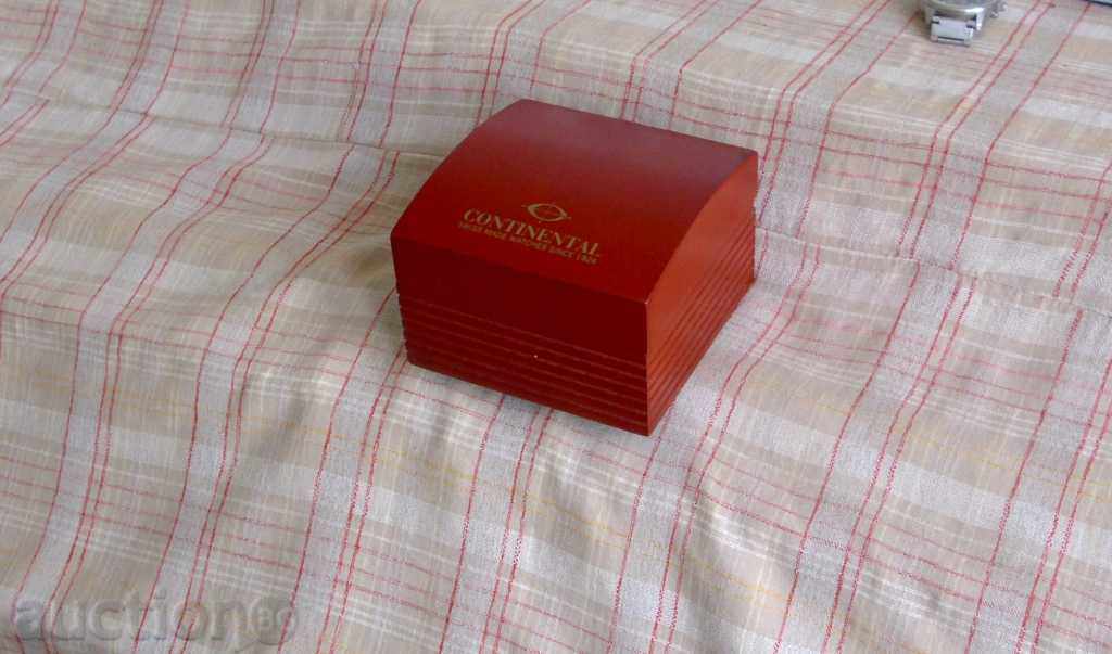 Watch case "CONTINENTAL" with warranty booklet