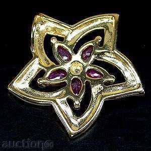 SILVER MEDALAND WITH NATURAL RAW AND DIAMOND with price 237.00 BGN | € 121.18 SILVER MEDALAND WITH NATURAL RAW AND DIAMOND with price 237.00 BGN | € 121.18