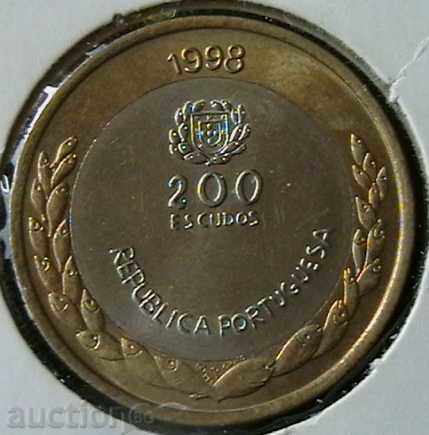 200 ескудо 1998, Португалия