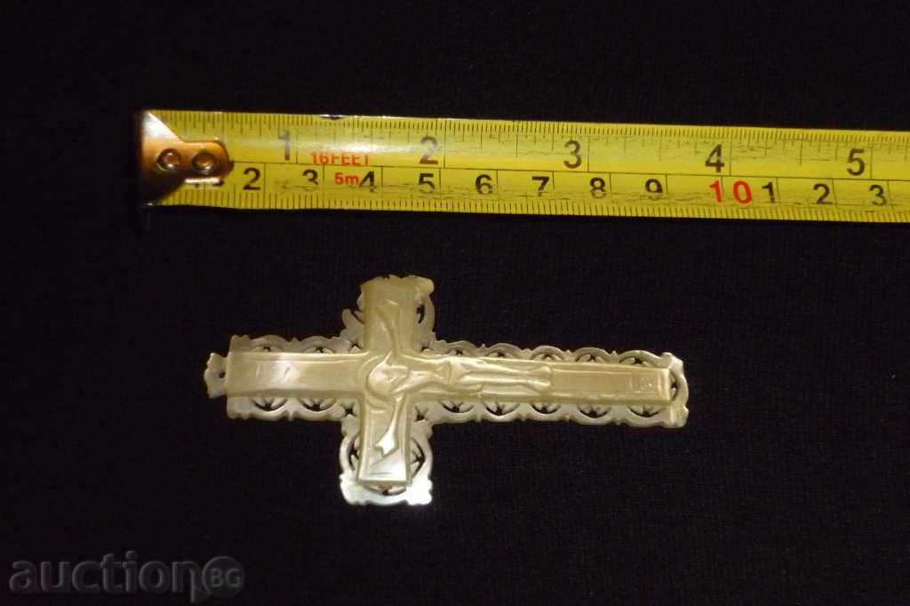Biblical cross, relic, mother of pearl, jewel with price 180.00 BGN | € 92.03
