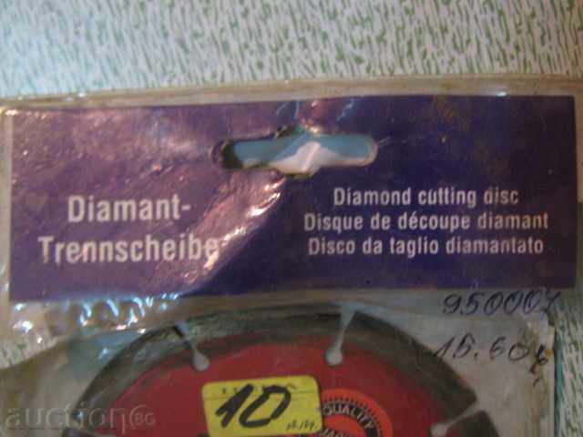 Cutting disk "MARINA" new with price 10.00 BGN | € 5.11 Cutting disk "MARINA" new with price 10.00 BGN | € 5.11