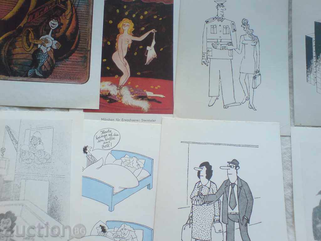 Auction cards - jokes Germany Auction cards - jokes Germany