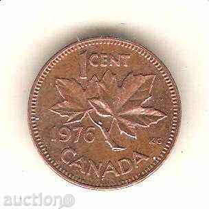+Канада  1  цент  1976 г.