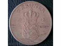 2 coroane 1948, Danemarca