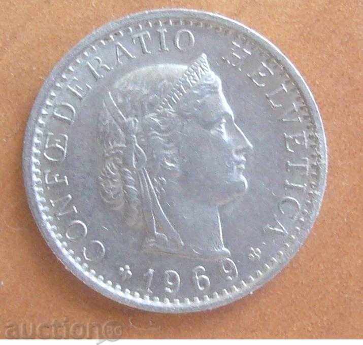Ελβετία 20 ραπέλ 1969 με τιμή € 0.35 | 0.68 BGN
