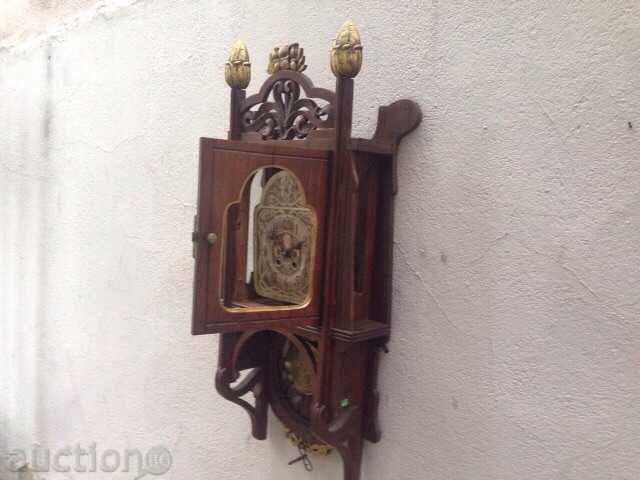 Auction  Wall Clock Friedrich Mauthe Germany from ch.ch.