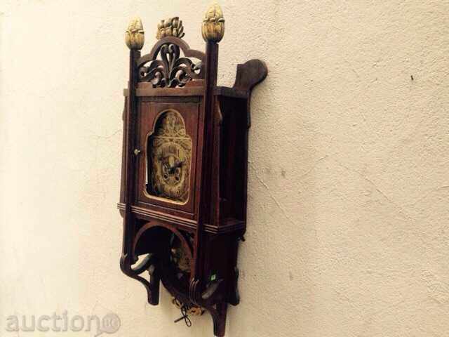 Wall Clock Friedrich Mauthe Germany from ch.ch. - 5