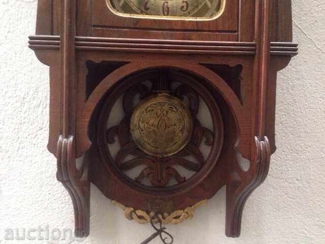 Wall Clock Friedrich Mauthe Germany from ch.ch. - 7