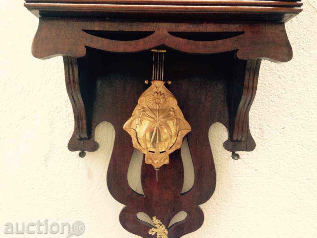 Friedrich Mauthe wall clock from the late 19th and early twentieth centuries - 6 Friedrich Mauthe wall clock from the late 19th and early twentieth centuries - 6