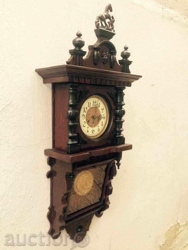 Ρολόι τοίχου Friedrich Mauthe Germany από αρχές του 20ου αιώνα με τιμή € 1100.00 | 2151.41 BGN