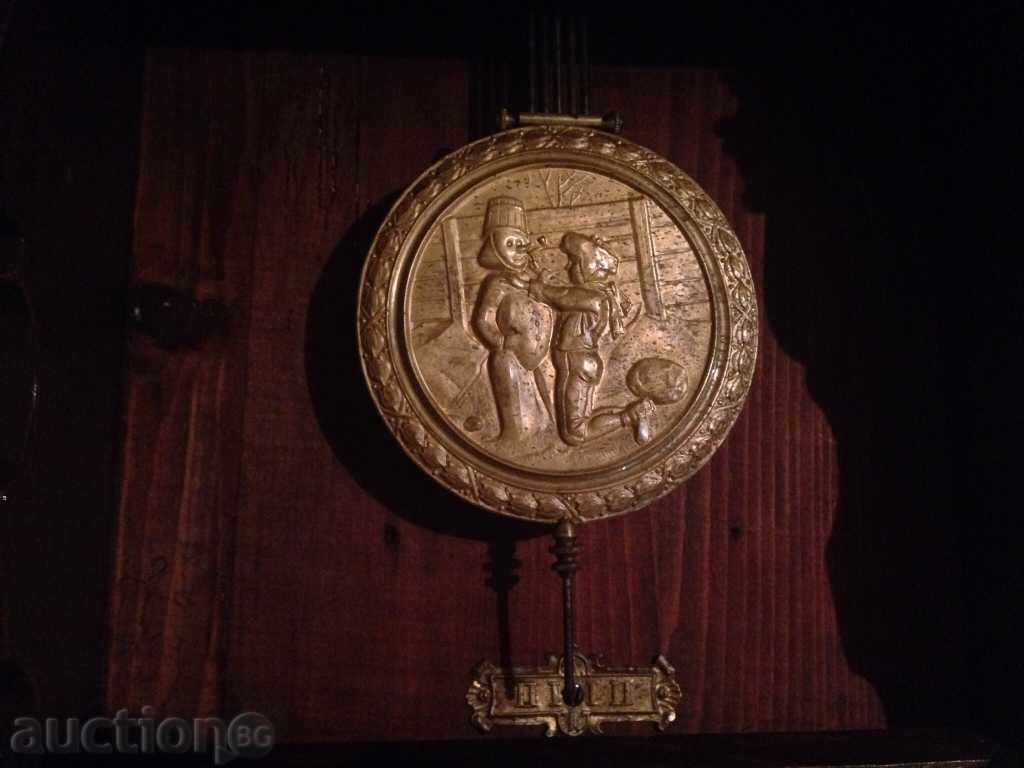 Wall clock Friedrich Mauthe Germany from ch.ch. - 7 Wall clock Friedrich Mauthe Germany from ch.ch. - 7