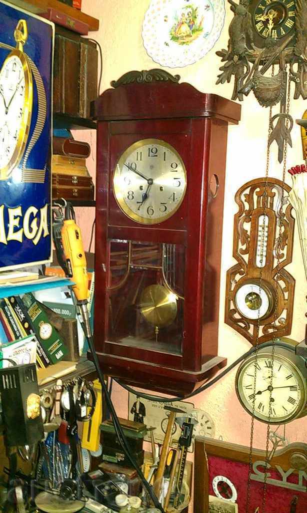 СТЕНЕН ЧАСОВНИК АНГЛИЯ-30 те/80х30см./КРИСТАЛНИ СТЪКЛА/ с цена € 360.00 | 704.10 лв.