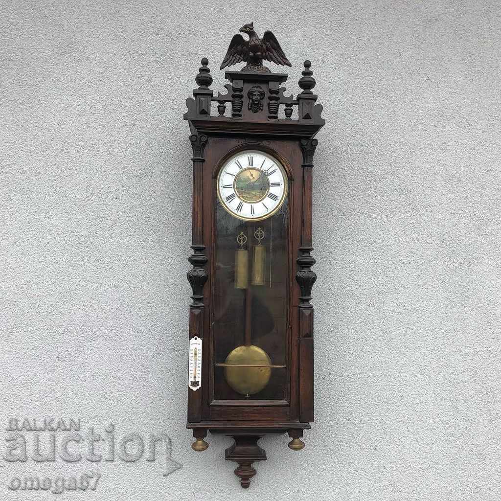 Vienna Regulator Wall Clock - 1880