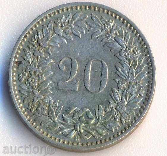 Ελβετία 20 ραπέλ 1930