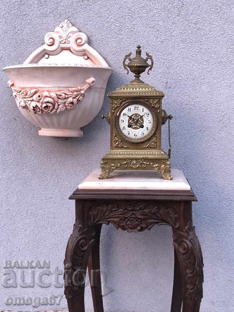 Παράδοση Μπαρόκ ρολόι τζάκι!