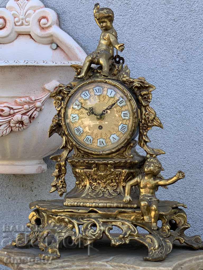 Baroque fireplace mantel from the middle of the 20th century. - 7 Baroque fireplace mantel from the middle of the 20th century. - 7