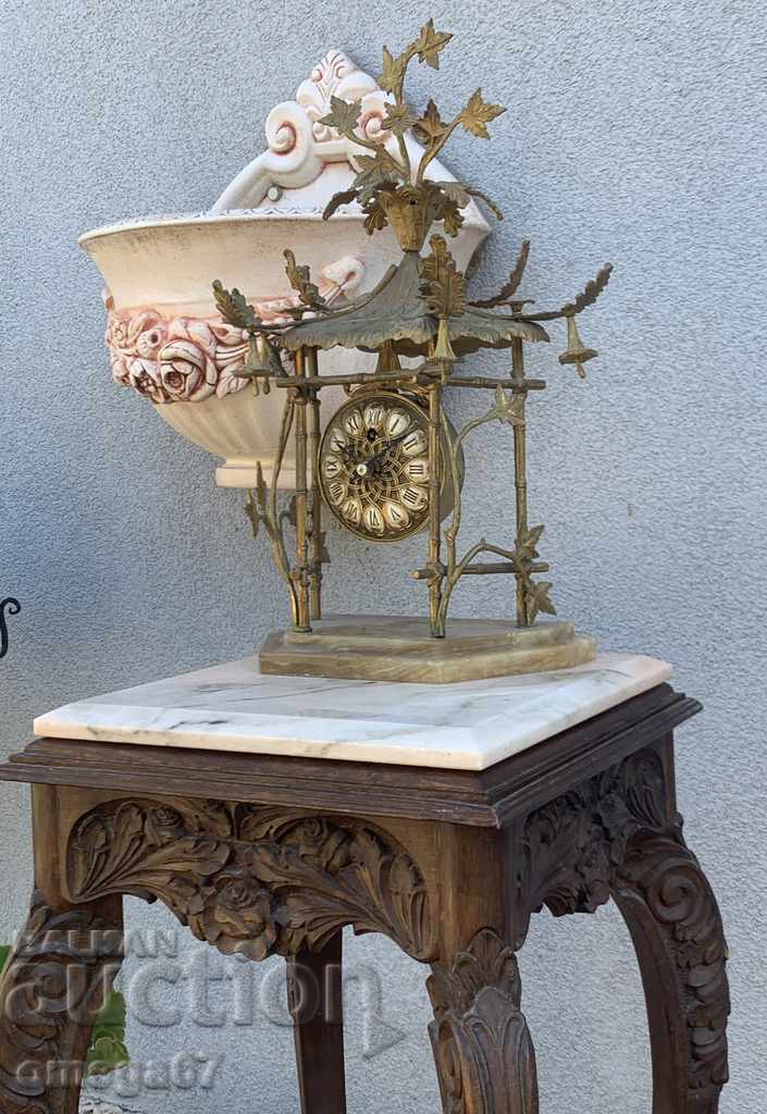 Fireplace clock from the middle of the 20th century. with price 1200.00 BGN | € 613.55