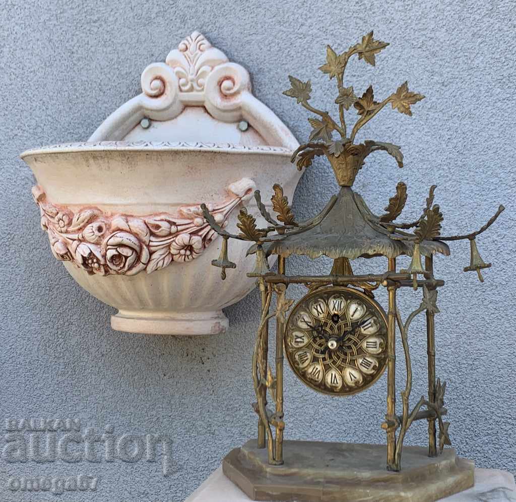 Ceas de șemineu de la mijlocul secolului 20 Ceas de șemineu de la mijlocul secolului 20