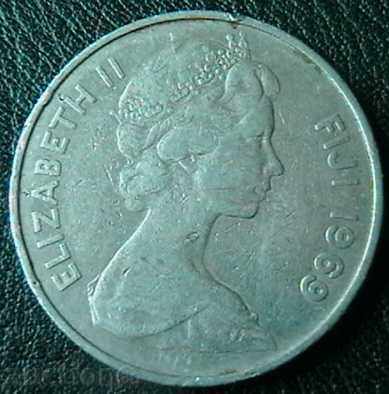 20 cenți 1969 Fiji cu preț € 1.54 | 3.01 BGN