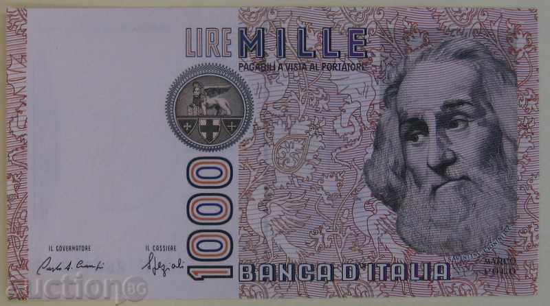 ITALIA 1000 liras în 1982