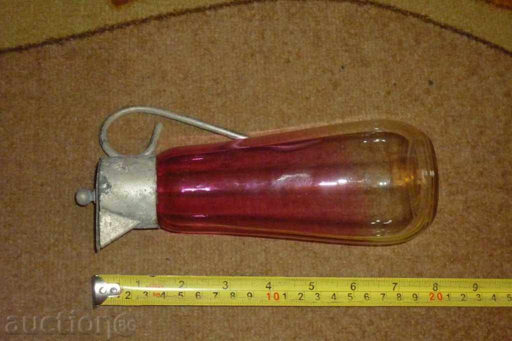Old jug - metal and glass, jug, cup, vase - 5 Old jug - metal and glass, jug, cup, vase - 5